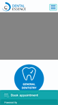 Mobile Screenshot of dentalessence.com.au